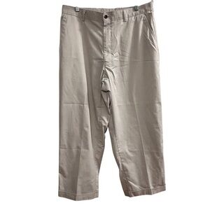 TravelSmith Men's Beige Casual Pants Size 38 Elastic Waistband‎